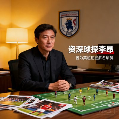 资深球探李昂，曾为英超挖掘多名球员
